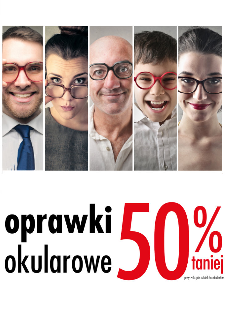 promocja 50% taniej